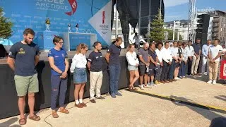 Miniature : Les Sables d'Olonne. La Vendée Arctique célèbre ses skippers