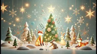Miniature : 🎄 Le sapin de Noël et ses lumières magiques | Chanson Noël pour enfants, comptine esprit des fêtes