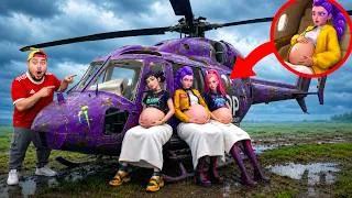 Miniature : L'HÉLICOPTÈRE DE RUMI MIRA ET ZOEY ENCEINTES S'EST CRASHÉ ! KPOP Demon Hunters !
