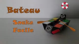Miniature : Faire un bateau avec le Rubik's Snake (twist) | Tutoriel simple