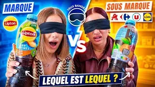 Miniature : MARQUE VS SOUS MARQUE avec ma jumelle (comme à l'ancienne) 😍