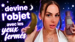 Miniature : ASMR I Devine le triggers avec les yeux fermés