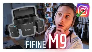 Miniature : Miro cravate & lavallière pour Instagrm et youtube ? Le FIFINE M9 micro !