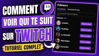 Miniature : Comment voir qui te suit sur Twitch ? Tutoriel complet