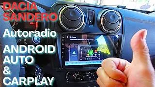 Miniature : Dacia Sandero 2 : remplacez vous-même l’autoradio d’origine par Android Auto ou Carplay