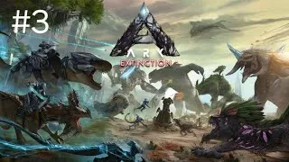 Miniature : Je traverse le desert du nord en castoroide + tame d’un pteranodon 🔥 #arksurvivalevolved #extinction