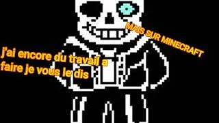 Miniature : Je refais le fight de Sans sur minecraft SANS MODS. (j'ai encore un travail massif a faire)