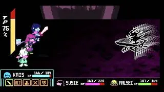 Miniature : Donc j'ai tué la majorité des boss de deltarune mais je suis nul