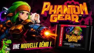 Miniature : Phantom Gear nouvelle Demo : mon analyse du homebrew Mega Drive qui tarde mais qui est prometteur