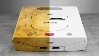 Miniature : Can This Yellowed Sega Saturn Look New Again?