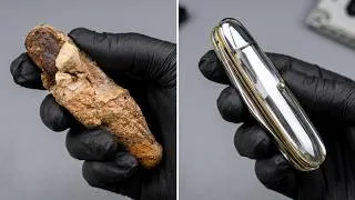 Miniature : I Restored a Pocket Knife That Spent 100 Years Underwater