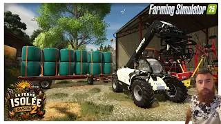 Miniature : CHARGEMENT ET PRESSAGE 😀🐖LA FERME ISOLÉE🐓 S2 ! MAP: LE MECHET😁FARMING SIMULATOR 25 !