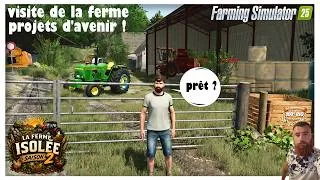 Miniature : 😍VISITE DE LA FERME ISOLÉE S2  ET SES PROJETS !😍 MAP: LE MECHET 😁 FARMING SIMULATOR 25 !