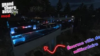 Miniature : Une énorme villa de milliardaire sur GTA 5 🙈 - GTA V Mod Series #1
