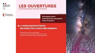 Miniature : "La propulsion électrique : des satellites à l’avion zéro émission" - Par X. Roboam et L. Garrigues
