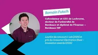 Miniature : [Lauréates et lauréats de l'innovation] Imprimer les écrans basse consommation de demain