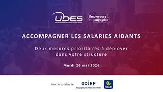Miniature : Webinaire Udes | Accompagner les salariés aidants