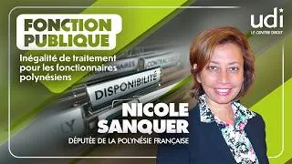 Miniature : Nicole Sanquer, Députée de la Polynésie française: Inégalité de traitement pour les Polynésiens