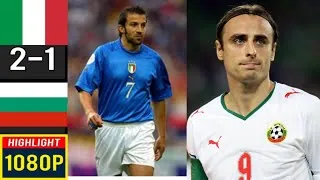 Miniature : Italy 2 x 1 Bulgaria (Del Piero, Berbatov, Nesta)   ● UEFA Euro 2004 Extended Goals & Highlights HD