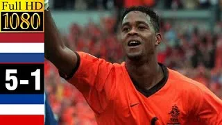 Miniature : Netherlands 6 x 1 Yugoslavia (Hat-trick of Kluivert)   ● UEFA Euro 2000 Extended Goals & Highlights