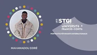 Miniature : Mahamadou Djiré - Portraits d'étudiants internationaux 🌍