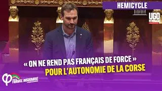 Miniature : « On ne rend pas Français de force » : pour l'autonomie de la Corse