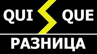 Miniature : Qui, que - в чём разница? (объяснение и упражнение)
