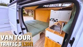Miniature : Van Tour : ce Trafic 3 L2H1 est super bien optimisé (toit relevable)
