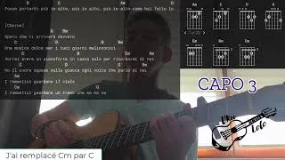 Miniature : Tommaso Paradiso ❤️ "I romantici" 🎸 Cover+Tab+Paroles (Guitare) Chitarra+Parole