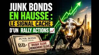 Miniature : Junk Bonds en Hausse : Le Signal Caché d’un Rally Actions 📈
