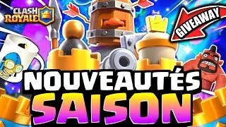 Miniature : Toutes les infos de la saison de Septembre Clash Royale ! (giveaway)