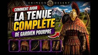 Miniature : CRIMSON DESERT - OÙ TROUVER LA TENUE DE LA GARDIENNE POURPRE (Toutes les Pièces Déméniss)
