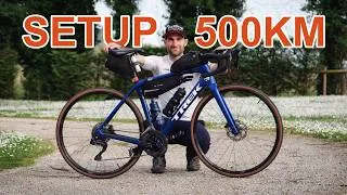 Miniature : Le setup minimaliste de Valentin pour 500km
