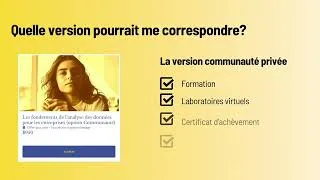 Miniature : science des données sur mesure