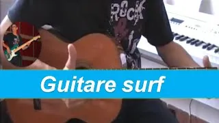 Miniature : Guitare surf - Mélodie + partition