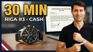 Miniature : J'ai signé un 3e appart cash à Riga en 30 min depuis Maurice