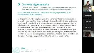 Miniature : Formation "Suivi et évaluation du volet TVB dans les SRADDET" - Jennifer AMSALLEM, INRAE - 5/12/2022