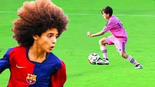 Miniature : THIAGO MESSI CONTRE ADAM QAROUAL – La bataille des WONDERKIDS