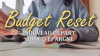 Miniature : Comment j'épargne 180€ par mois : Mon nouveau setup BUDGET RESET