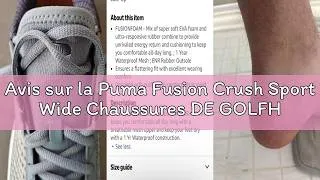 Miniature : Avis sur la Puma Fusion Crush Sport Wide Chaussures DE GOLFHomme