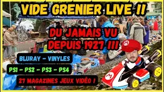 Miniature : Vide grenier le retour ! Du jamais vu de mémoire d'homme !