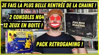 Miniature : Incroyables rentrées retrogaming dans la collection !! Nintendo en boite !