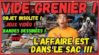 Miniature : Vide Grenier : encore de gros lots et du jeu vidéo !!