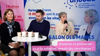 Miniature : Jeunesse et précarité : des solutions venues des territoires – Débat de l’Unccas au Salon des Maires