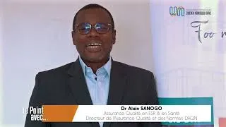 Miniature : Le « Point avec… » a reçu le Dr Alain SANOGO, DAQN de l’ANAQ-ESR de Côte d’Ivoire