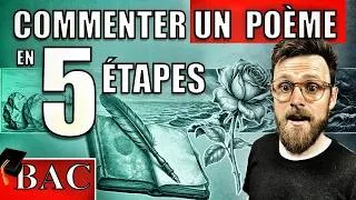 Miniature : Un poème tombe au commentaire ? Voici 5 réflexes pour l'analyser au bac de français