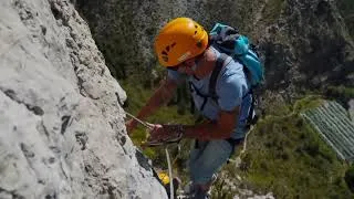 Miniature : Via Ferrata in the Southern French Alps