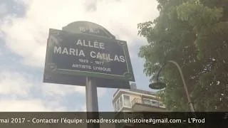 Miniature : MARIA CALLAS - 36 avenue Georges-Mandel à Paris
