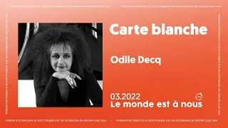 Miniature : Carte blanche - Odile Decq