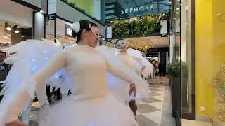 Miniature : Parade "les oiseaux fantastiques" Passage du Havre, Paris - Noël 2024